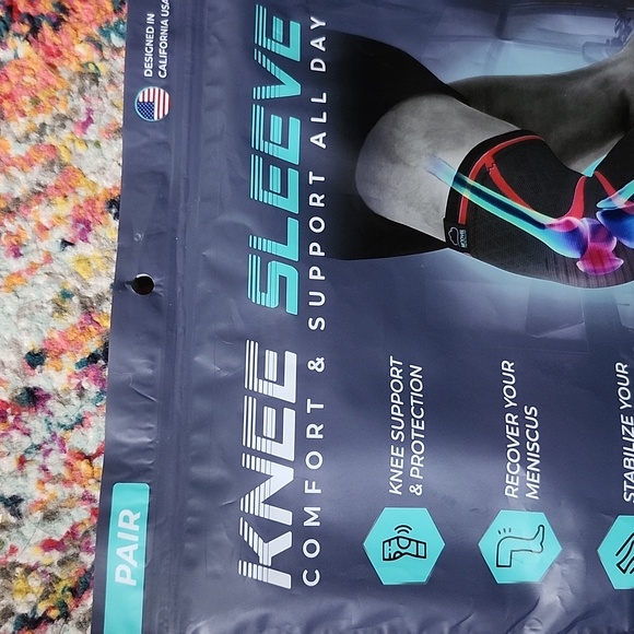 Modvel Compression Knee Brace 2-Pack Knee size XL unisex NWT - Picture 5 of 9